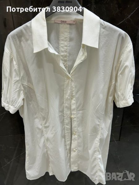 Блуза с къс ръкав R.E.D. Valentino, Италия, размер IT 46, снимка 1