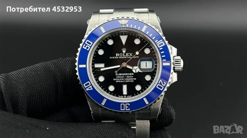 Rolex Submariner | Модифициран | 126619LB “Cookie Monster” | VS3235, снимка 1