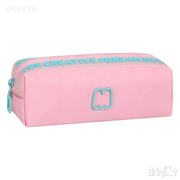 Несесер Marshmallow Pink Rubber Be Creative 22x7x8cm арт No225699, снимка 1