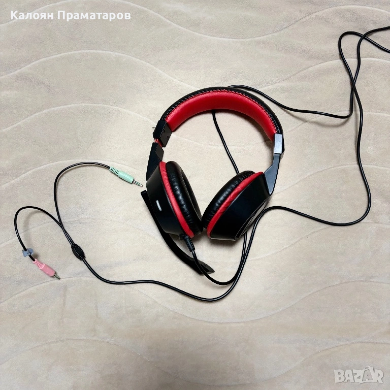 Слушалки Marvo с кабел , снимка 1