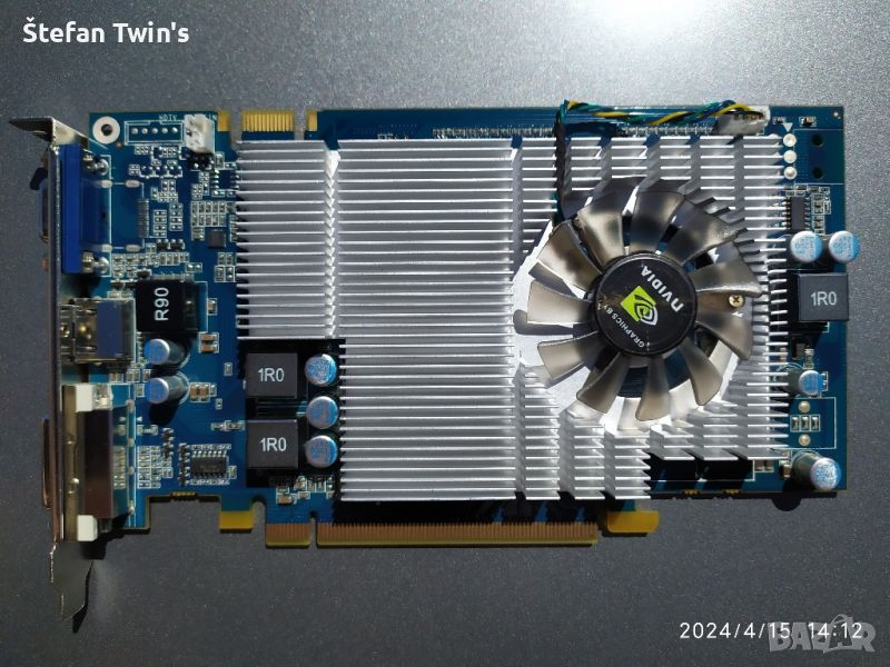 Видео карта Nvidia GeForce GT130 1.5GB GDDR2 192bit PCI-E VGA, HDMI, DVI-I, снимка 1