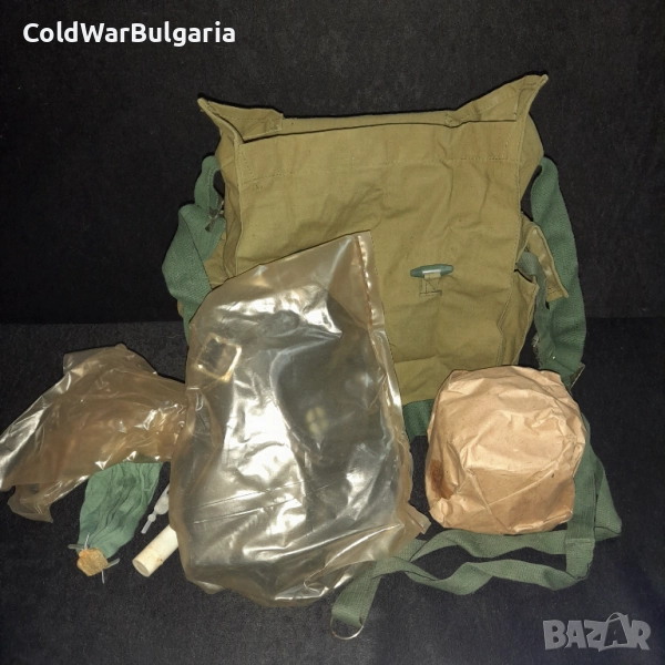 ПГ-1 Българска гражданска противогазова маска – Студената война, снимка 1
