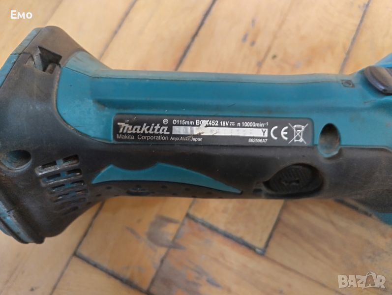 Акумулаторен ъглошлайф Makita DGA452 - 18V, Японски, снимка 1