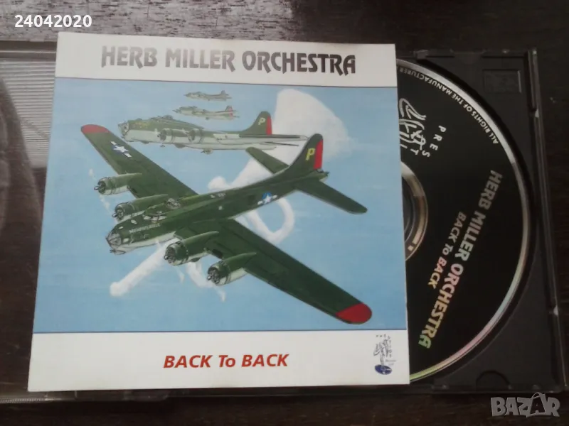 Herb Miller Orchestra – Back To Back оригинален диск, снимка 1