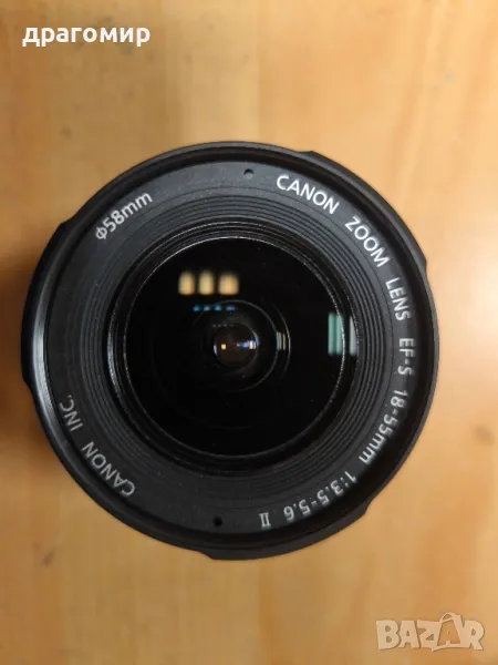 CANON Zoom lens EF-S 18-55 mm, снимка 1