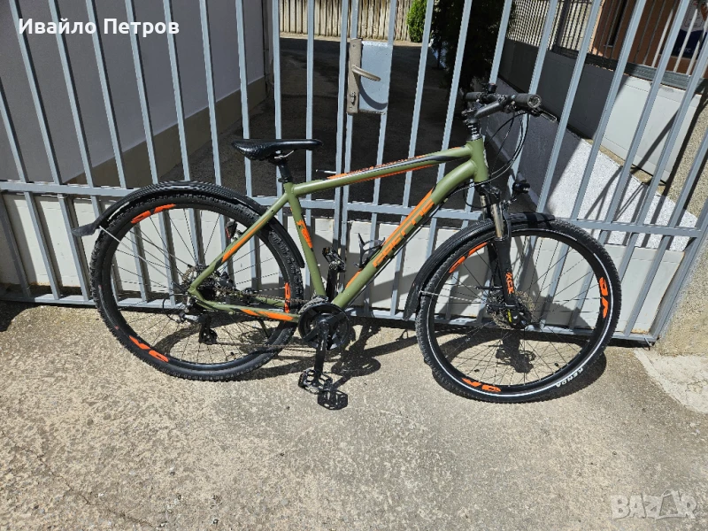 Хидравлика-алуминиев велосипед 29 цола GRECOS-шест месеца гаранция, снимка 1