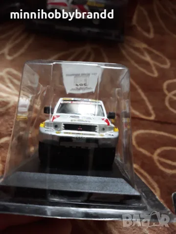 Mitsubishi Pajero  Renault Megane Citroen ZX  Rally Dakar 1996 1998 2000 1.43 Scale , снимка 12 - Колекции - 50324463