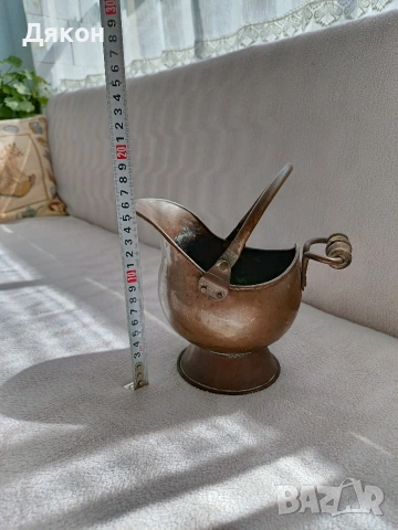 Медна кана , снимка 6 - Антикварни и старинни предмети - 53922276