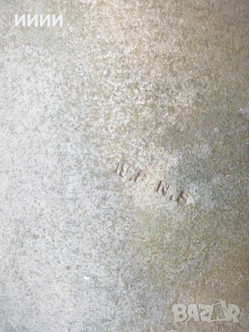 Посребрена халба чаша, снимка 3 - Антикварни и старинни предмети - 53685075