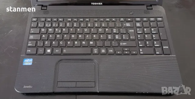 Продавам лаптоп Toshiba Satellite C855/Мат15.6сKам/4x2.6ghzТhr/8gb/SSD256gb/HD7610/Профилактиран/DVD, снимка 8 - Лаптопи за дома - 47606278