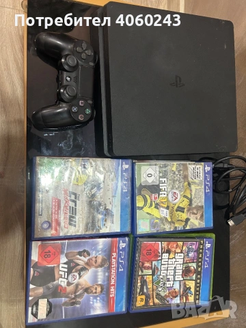 PlayStation 4 с 9 игри 