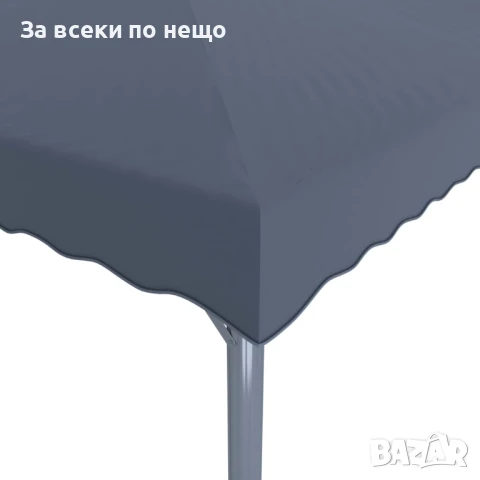 Шатра, 300х300 см, антрацит, алуминий Код P883, снимка 4 - Градински мебели, декорация  - 50994117