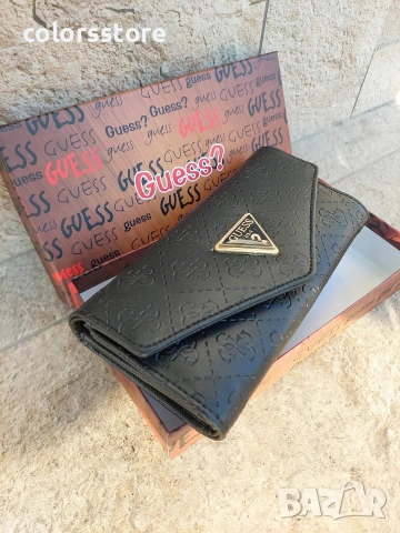 Луксозен черен портфейл Guess/SG45n, снимка 4 - Портфейли, портмонета - 53836808