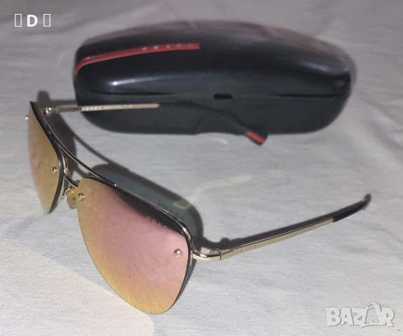 PRADA огледални оригинални очила, снимка 6 - Слънчеви и диоптрични очила - 54040319