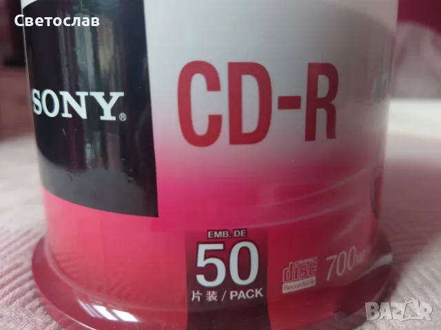 Нови Sony CD-R дискове , снимка 1 - CD дискове - 48836736