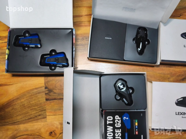 НОВИ LEXIN 2 бр. B4FM за 10 водача Bluetooth интеркоми за каска със споделяне на музика..., снимка 12 - Аксесоари и консумативи - 50577252