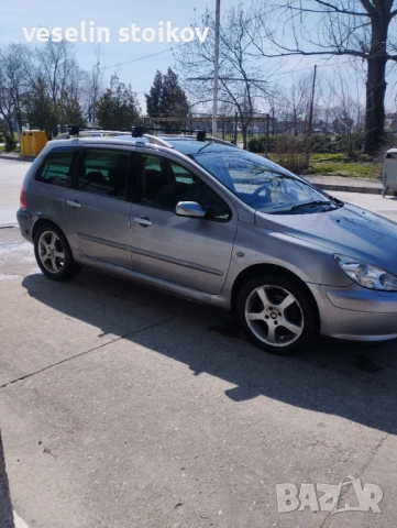 Пежо 307 комби бензин газ работещ климатроник 