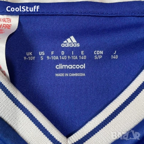 Детска Футболна Тениска Chelsea Adidas Climacool 2016/17 Размер 9-10 г, снимка 3 - Детски тениски и потници - 53848529