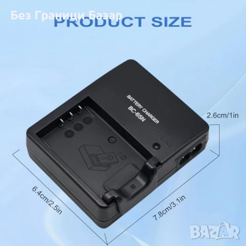 Ново BC-65N зарядно за NP-95 Fujifilm X100 X70 X30 XF10 FinePix фото, снимка 2 - Батерии, зарядни - 53374919