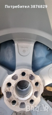 Джанта 17" със зимна гума, снимка 7 - Гуми и джанти - 53404379