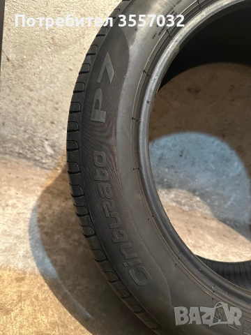 Летни гуми Pirelli Cinturato P7 215/55/17 с 6 мм грайфер , снимка 6 - Гуми и джанти - 54271141