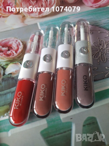 Дълготрайните червила 2в1 Kiko Milano 