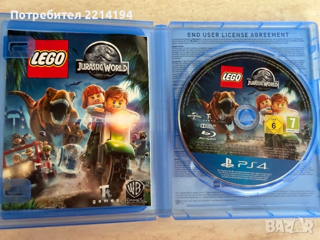 LEGO Jurassic World (PS4), снимка 3 - Игри за PlayStation - 53902497