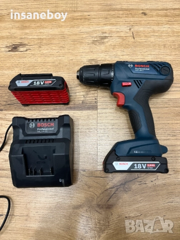 Винтоверт Bosch GSR 180 LI 18v Оригинален, снимка 3 - Винтоверти - 52702646