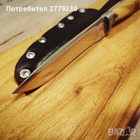 Стар масивен и здрав нож, снимка 12 - Други ценни предмети - 51427164