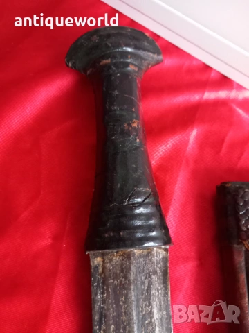 Голяма Стара ТУАРЕГСКА Кама. Острие Нож, снимка 2 - Антикварни и старинни предмети - 53041293