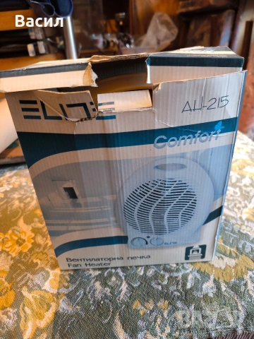 вентилаторна печка Elite AH-213, снимка 3 - Отоплителни печки - 53973633