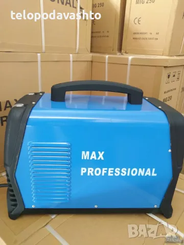  MAX PROFESSIONAL Телоподаващо с Електрожен 250А 4м евро шланг - ЗАВАРЪЧЕН / Телоподаващ апарат, снимка 4 - Други машини и части - 19668563