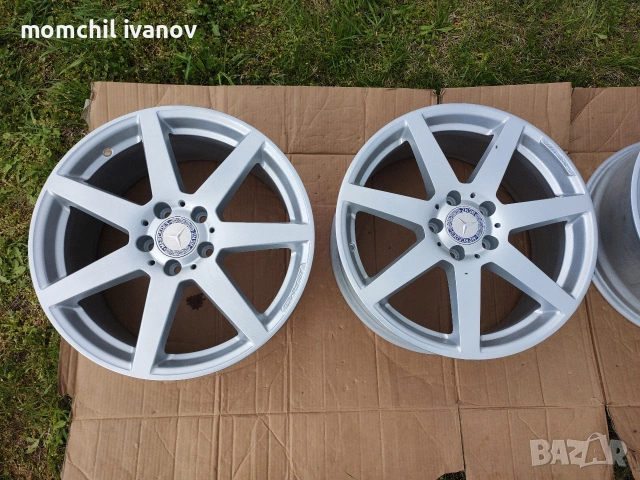18" 5х112, оригинални АМГ джанти за Мерцедес, спорт пакет, снимка 5 - Гуми и джанти - 54093679