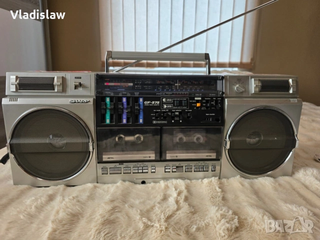 Ретро Легенда Sharp GF-575 - Винтидж Бумбокс (1982)