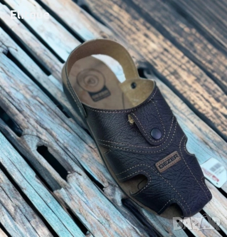 Универсални мъжки кожени сандали за всеки повод, снимка 3 - Мъжки сандали - 52863961