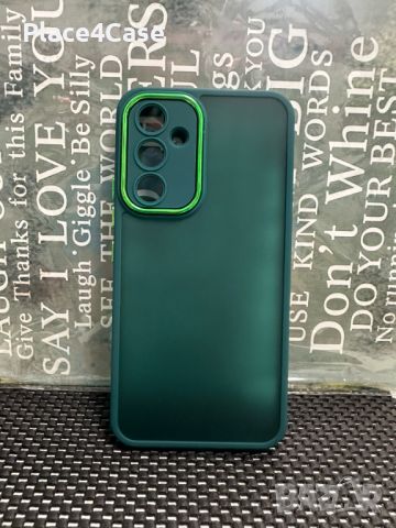 Силиконов калъф Matt за Samsung A54 green, снимка 2 - Калъфи, кейсове - 46082615