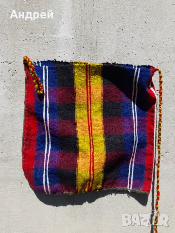 Стара овчарска торба #11, снимка 2 - Антикварни и старинни предмети - 45305629