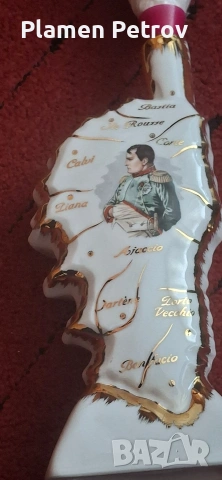 2 дървени фигури, Сталин снимки Наполеон 