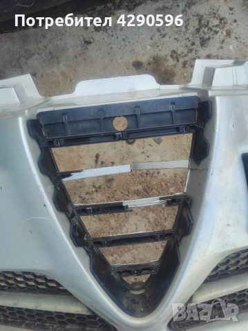 Предна броня за Alfa Romeo 147 / Алфа Ромео 147 след 2004г., снимка 5 - Части - 52769727