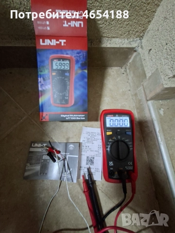 Аавтоматичен Мултиметър UNI-T UT133A , снимка 2 - Друга електроника - 52727848