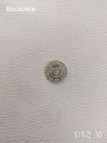 Кипърска лира (1 CYP) юбилейна емисия 2004 год., снимка 2 - Нумизматика и бонистика - 51434742