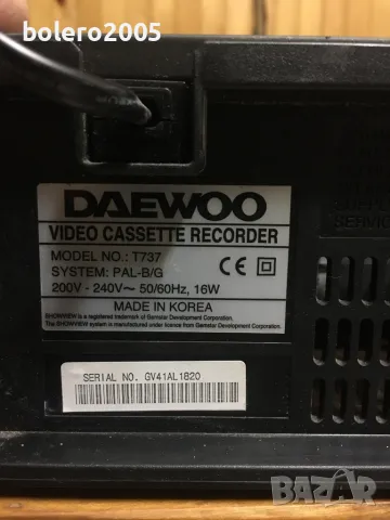 HiFI stereo видео DAEWOO, снимка 3 - Плейъри, домашно кино, прожектори - 48663543