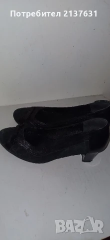 ДАМСКИ ЧЕРНИ ОБУВКИ VISINI N 40, снимка 4 - Дамски елегантни обувки - 50555486