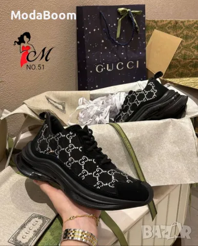 Gucci дамски маратонки , снимка 3 - Маратонки - 48507119