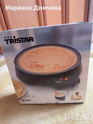 🔹 Чисто нов Tristar Crepemaker Ø30 см BP-2961 – професионални палачинки у дома 🔹