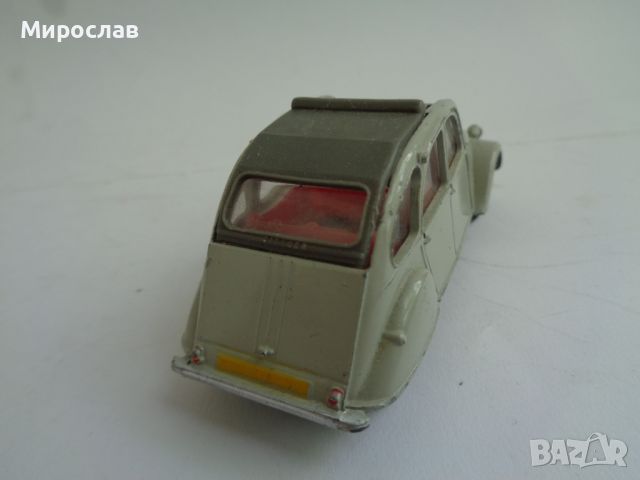 1:43 Dinky Toys Citroën 2 hp Meccano КОЛИЧКА МОДЕЛ, снимка 4 - Колекции - 45685462