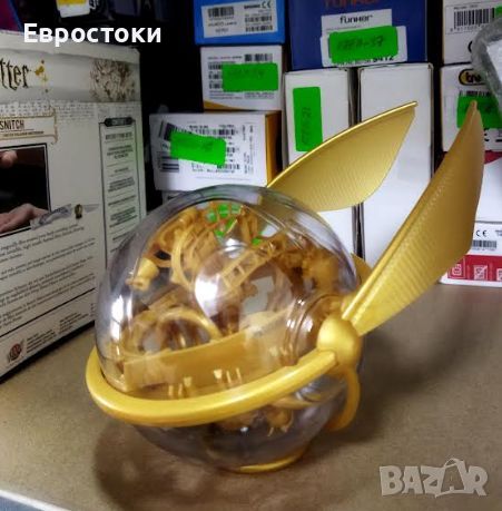 Игра Spin Master Perplexus Harry Potter Snitch, сфера с 3D лабиринт с 30 препятствия, снимка 8 - Образователни игри - 46228919