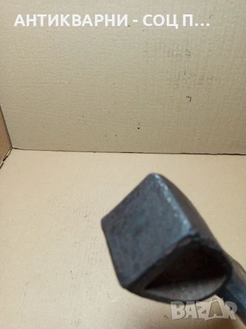 Соц Стара Кована Брадва Номер 12. Тегло 1.700кг., снимка 10 - Антикварни и старинни предмети - 50648489