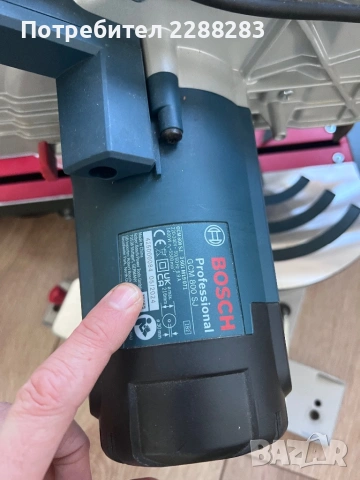 Пендула Bosch GCM 800 SJ- 216мм, снимка 9 - Триони и циркуляри - 53571070
