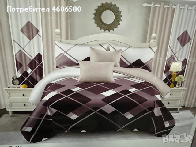 🛏️ Памучно спално бельо – ПРОМО, снимка 10 - Спално бельо - 53332962